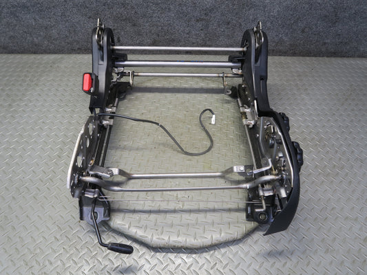 11-20 Nissan 370Z Z4 Coupe Front Left Seat Lower Frame Manual Track Rail OEM