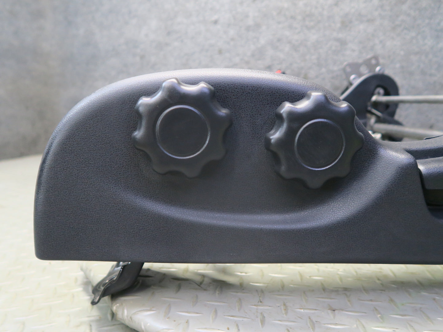 11-20 Nissan 370Z Z4 Coupe Front Left Seat Lower Frame Manual Track Rail OEM