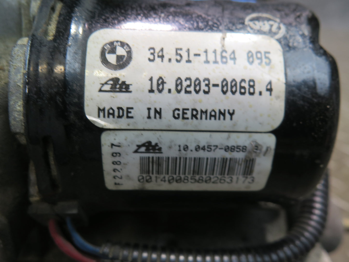 96-99 BMW E36/7 Z3 Anti Lock Brake ABS Pump Module Unit 1164095 OEM