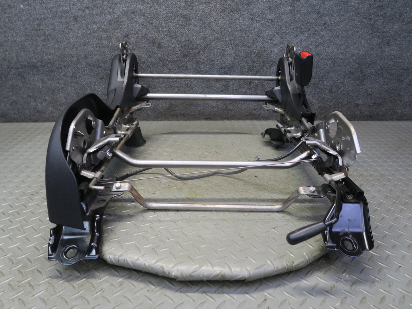 11-20 Nissan 370Z Z4 Coupe Front Right Seat Lower Frame Manual Track Rail OEM