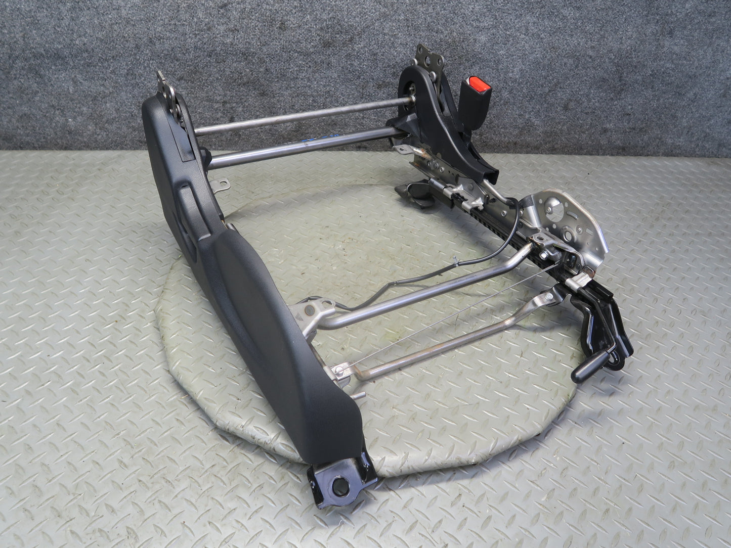 11-20 Nissan 370Z Z4 Coupe Front Right Seat Lower Frame Manual Track Rail OEM
