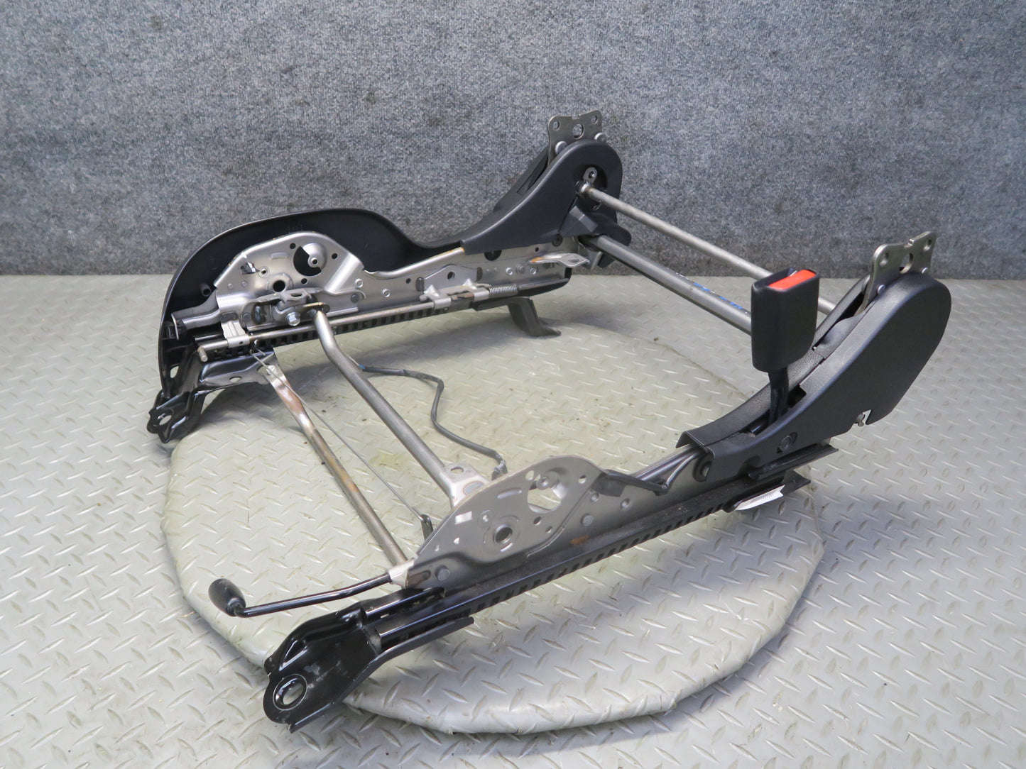 11-20 Nissan 370Z Z4 Coupe Front Right Seat Lower Frame Manual Track Rail OEM