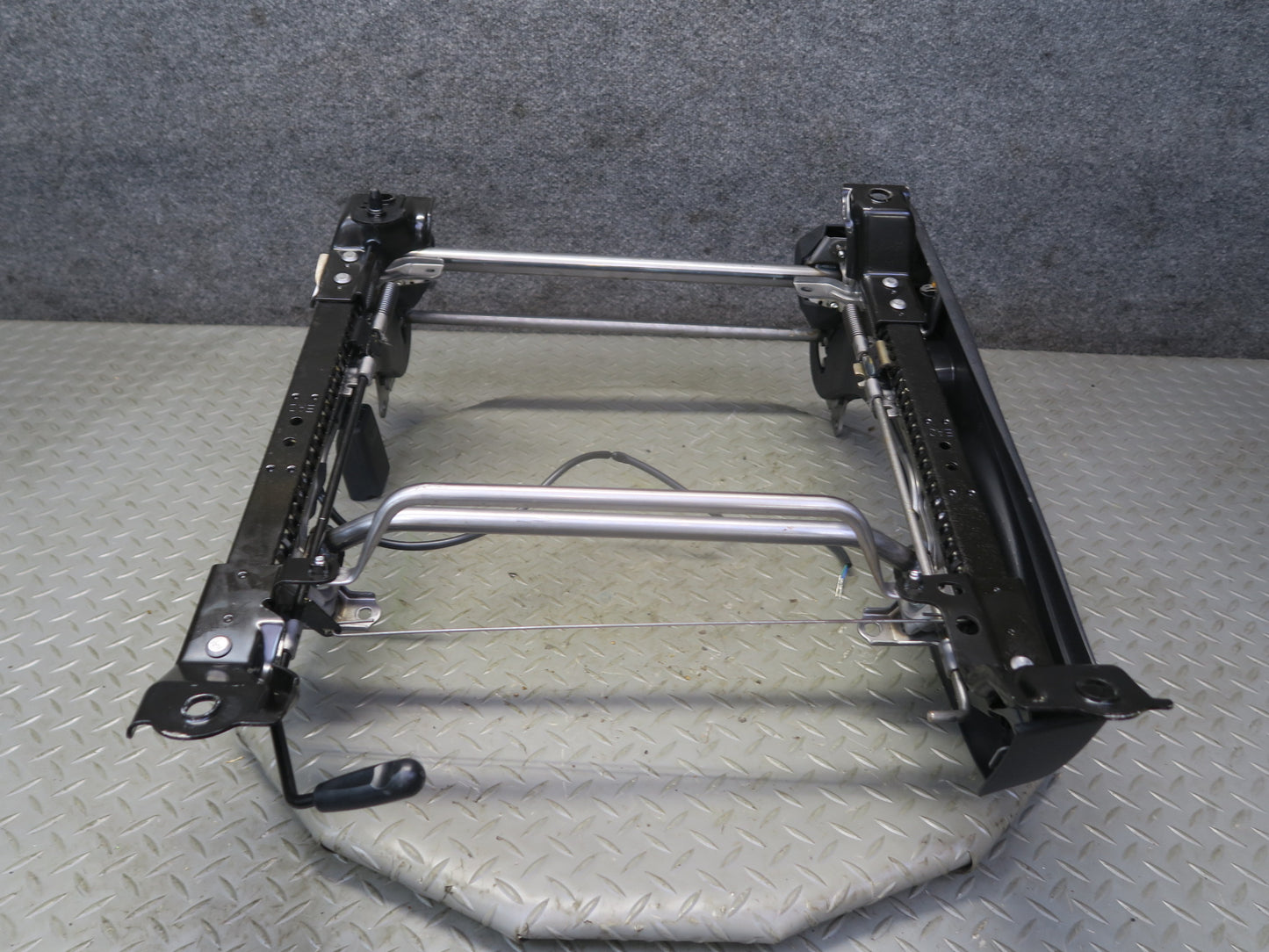 11-20 Nissan 370Z Z4 Coupe Front Right Seat Lower Frame Manual Track Rail OEM