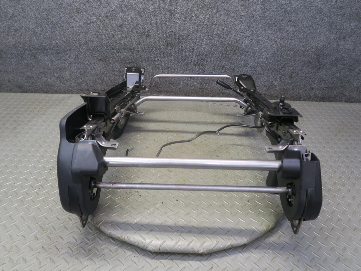 11-20 Nissan 370Z Z4 Coupe Front Right Seat Lower Frame Manual Track Rail OEM