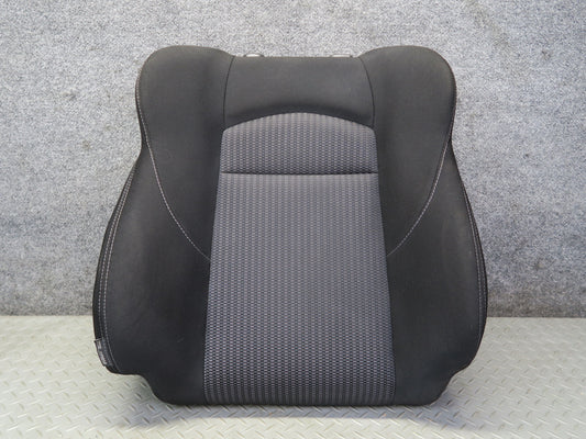 11-20 Nissan Z34 370Z Coupe Front Right Seat Upper Cloth Cushion Black 31K OEM