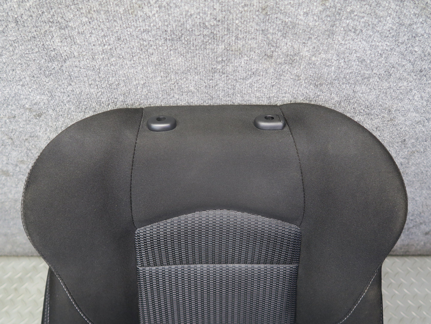 11-20 Nissan Z34 370Z Coupe Front Right Seat Upper Cloth Cushion Black 31K OEM
