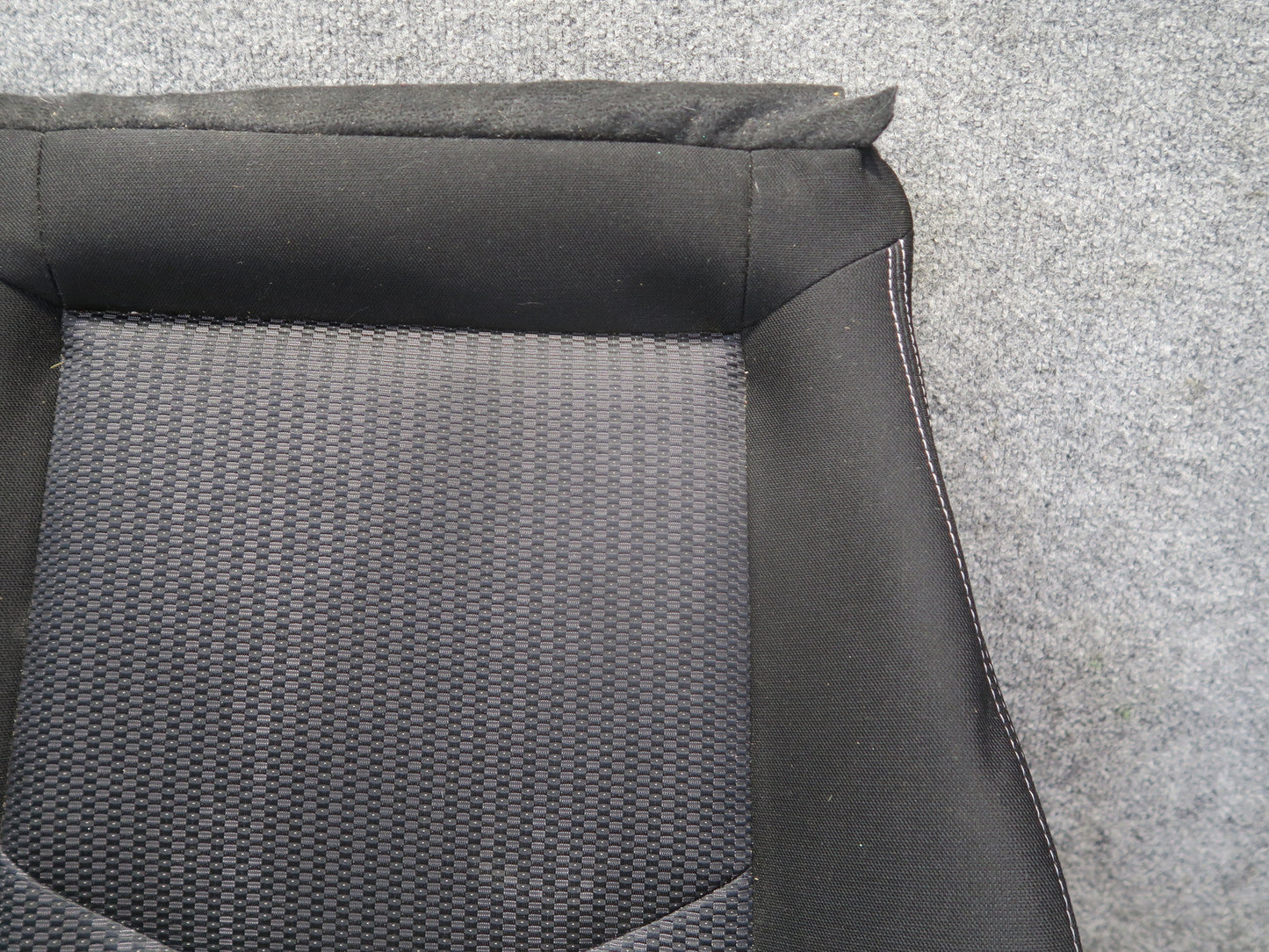 11-20 Nissan Z34 370Z Coupe Front Right Seat Lower Cloth Cushion Black 31K OEM