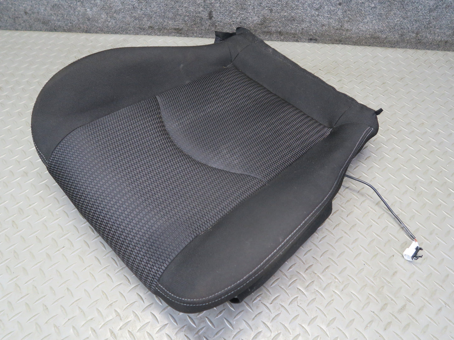 11-20 Nissan Z34 370Z Coupe Front Right Seat Lower Cloth Cushion Black 31K OEM