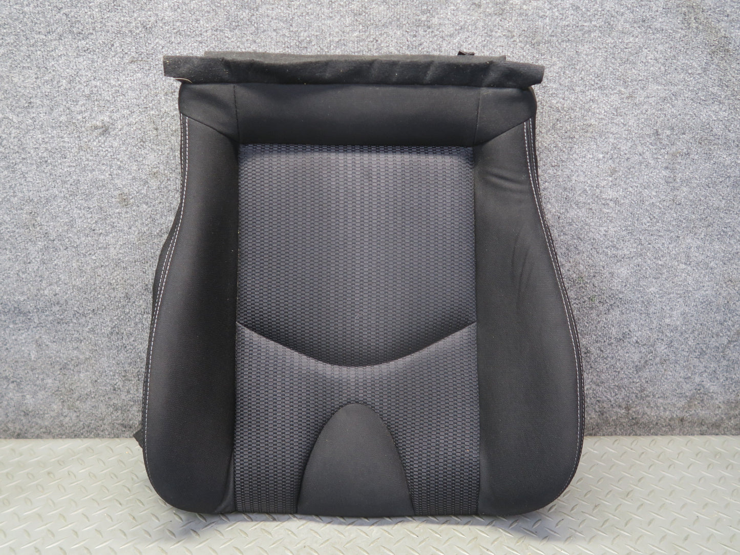 11-20 Nissan Z34 370Z Coupe Front Left Seat Lower Cloth Cushion Black 31K OEM