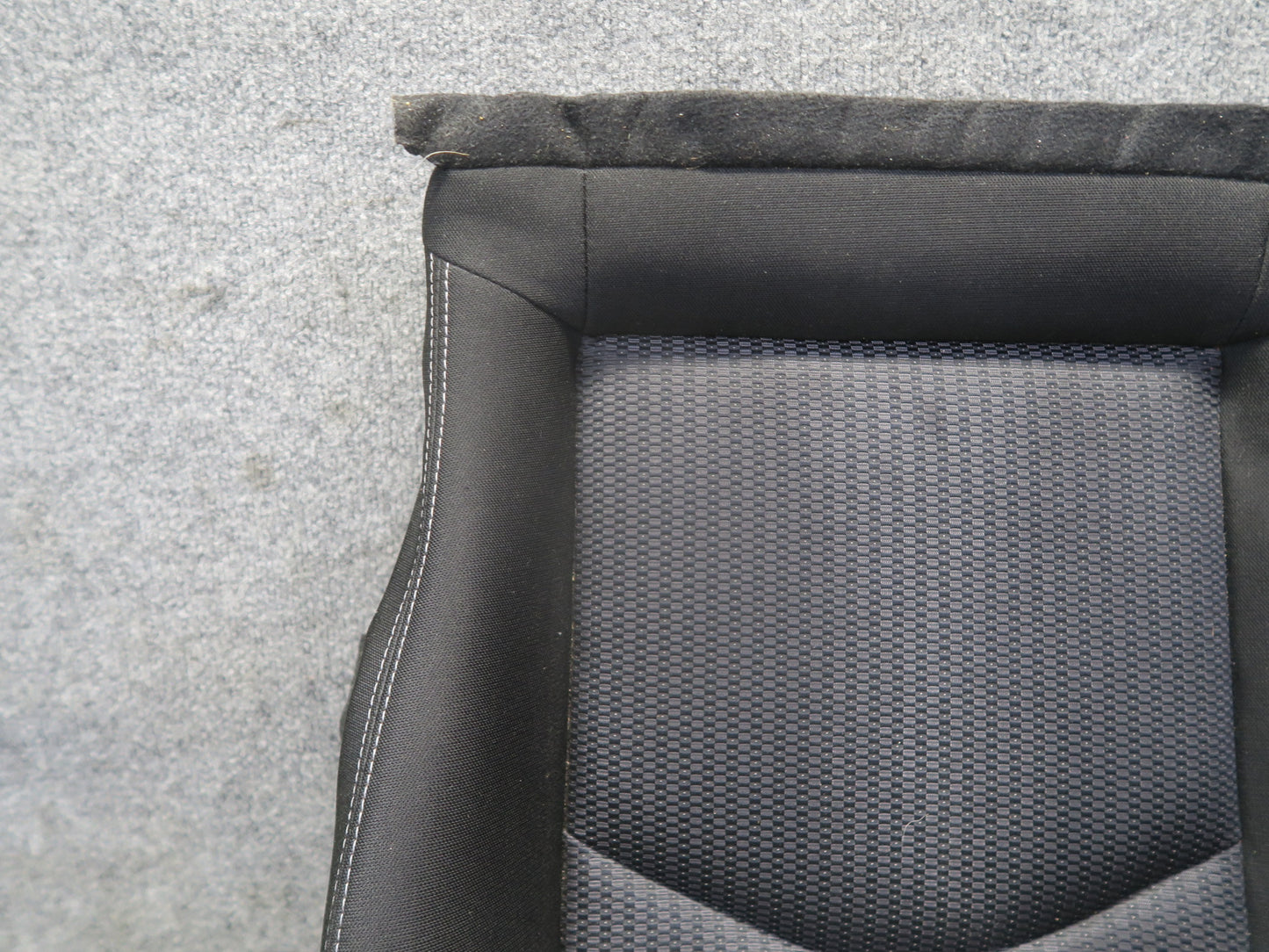 11-20 Nissan Z34 370Z Coupe Front Left Seat Lower Cloth Cushion Black 31K OEM