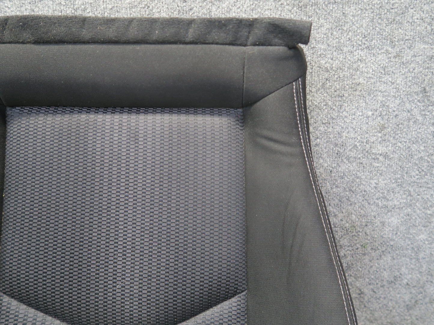 11-20 Nissan Z34 370Z Coupe Front Left Seat Lower Cloth Cushion Black 31K OEM