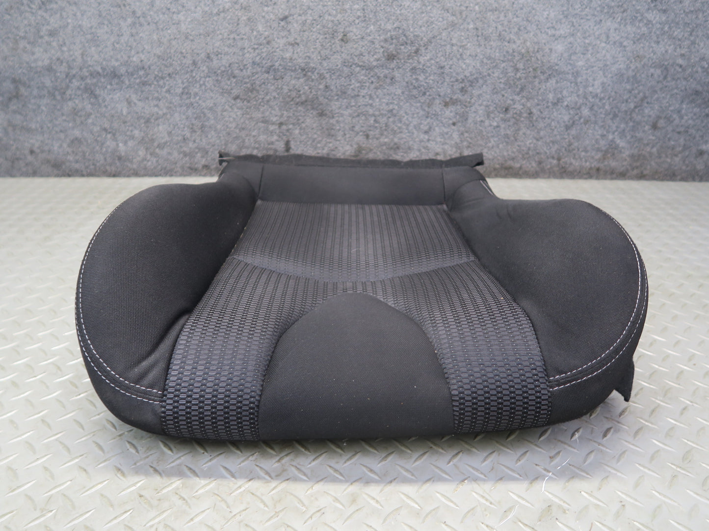 11-20 Nissan Z34 370Z Coupe Front Left Seat Lower Cloth Cushion Black 31K OEM