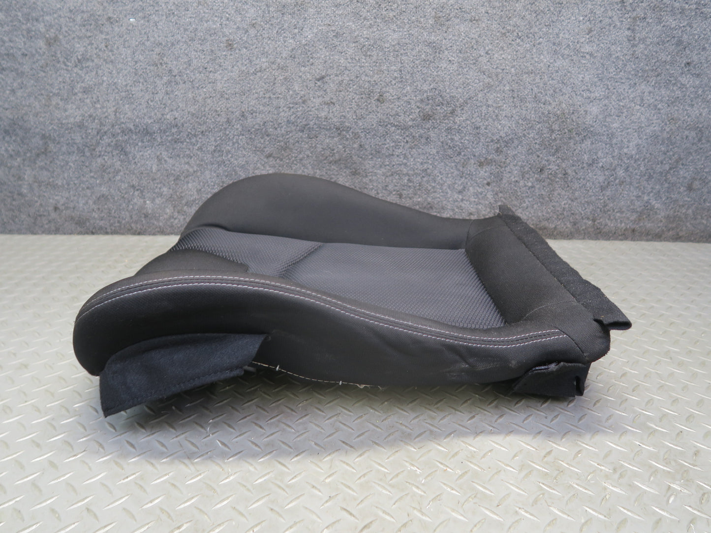 11-20 Nissan Z34 370Z Coupe Front Left Seat Lower Cloth Cushion Black 31K OEM