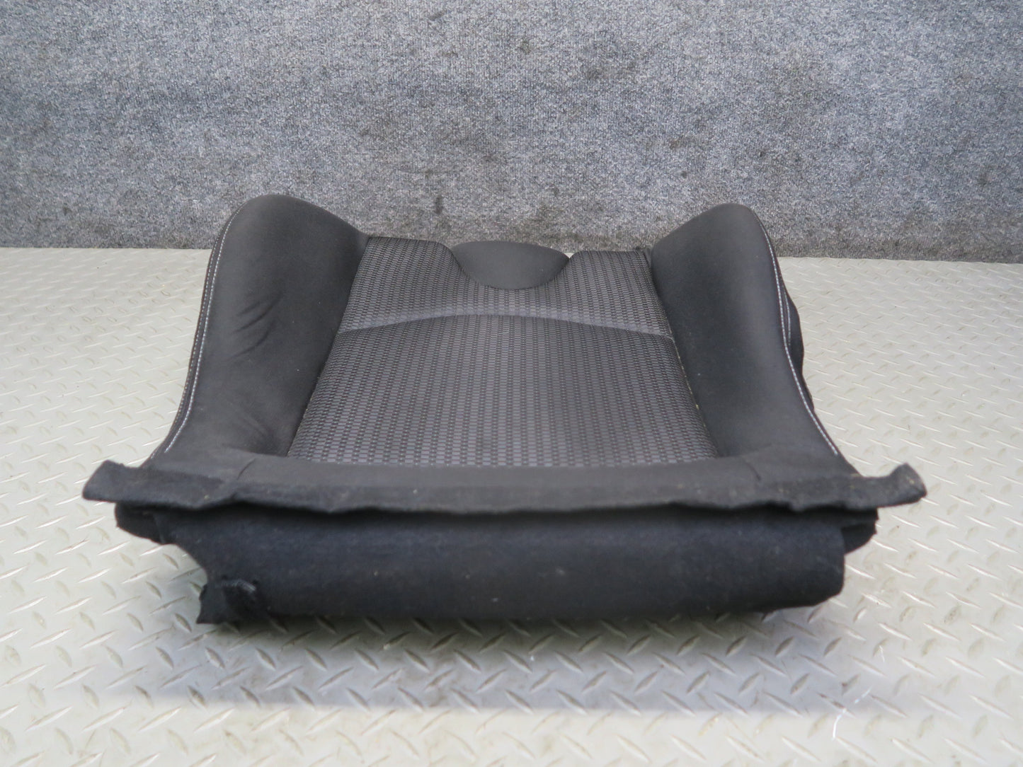 11-20 Nissan Z34 370Z Coupe Front Left Seat Lower Cloth Cushion Black 31K OEM