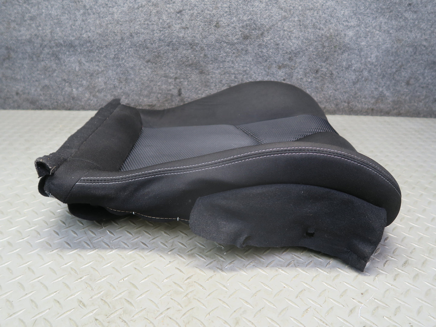 11-20 Nissan Z34 370Z Coupe Front Left Seat Lower Cloth Cushion Black 31K OEM