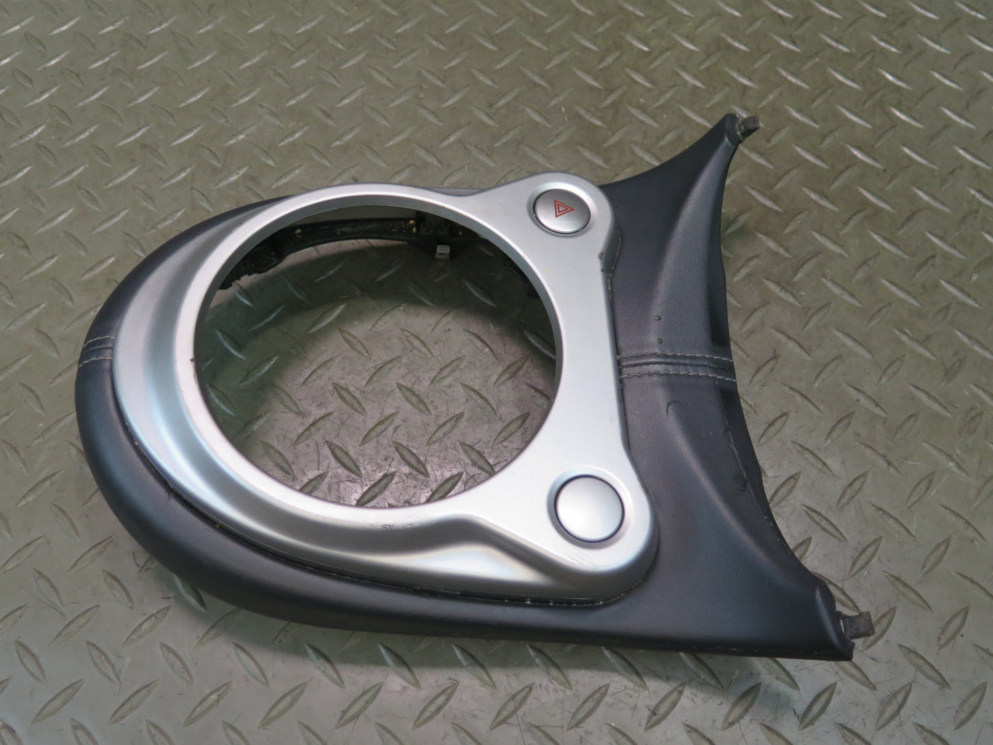 09-20 Nissan Z34 370Z A/T Center Console Shifter Trim Cover w Switch OEM