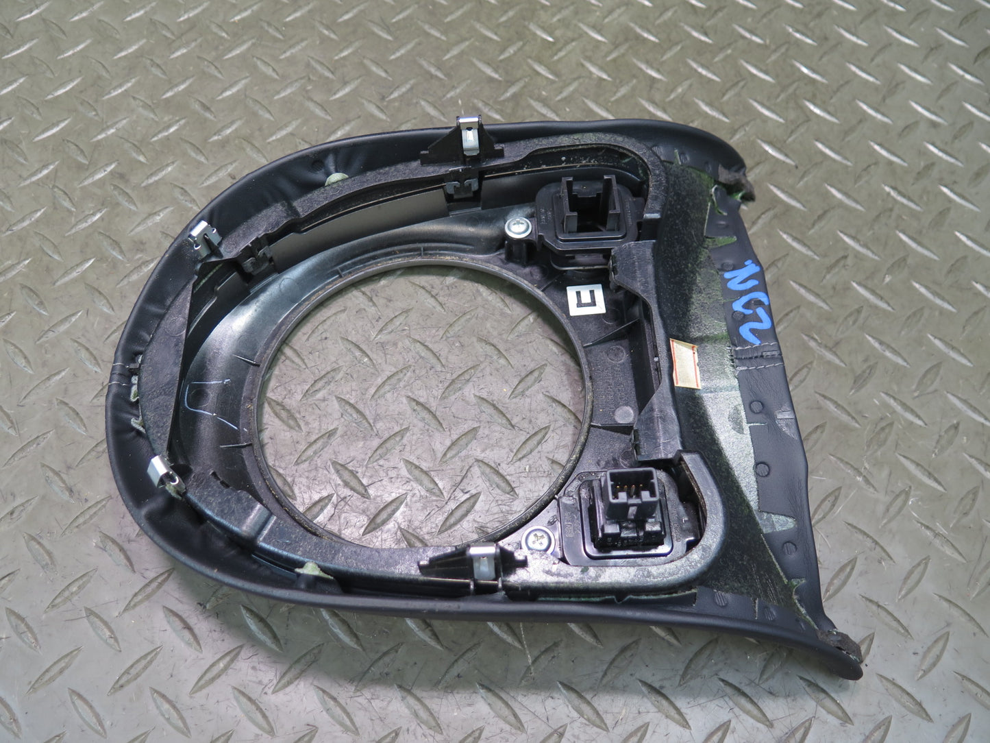 09-20 Nissan Z34 370Z A/T Center Console Shifter Trim Cover w Switch OEM