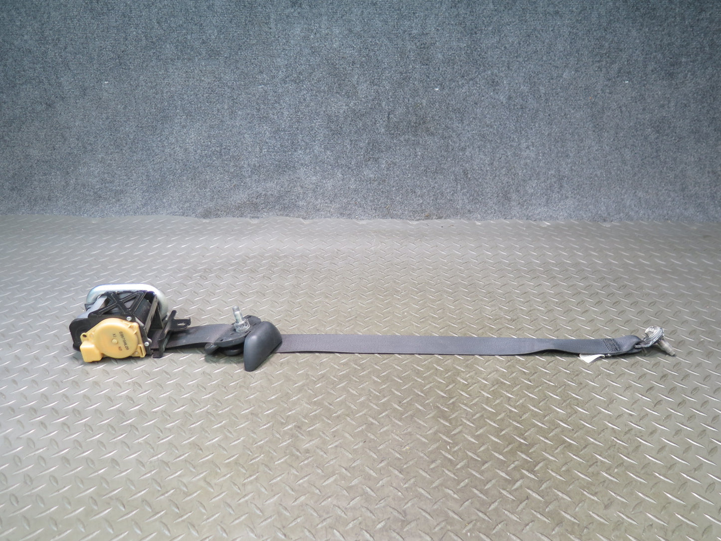 10-20 NISSAN 370Z Z34 CONVERTIBLE FRONT LEFT & RIGHT SIDE SEATBELT RETRACTOR SET OEM