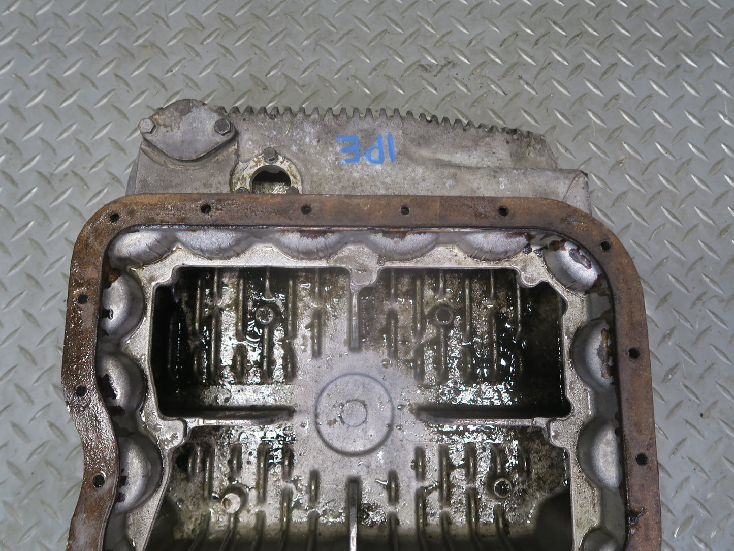 1987-1991 Porsche 928 S4 5.0L V8 Engine Motor Lower Oil Pan 9281012019R