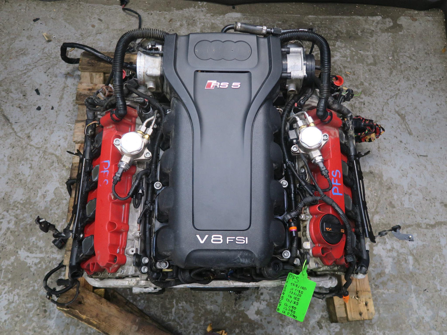 13-15 Audi RS5 8F7 4.2L V8 Cfsa AWD Engine Motor 45K Miles OEM