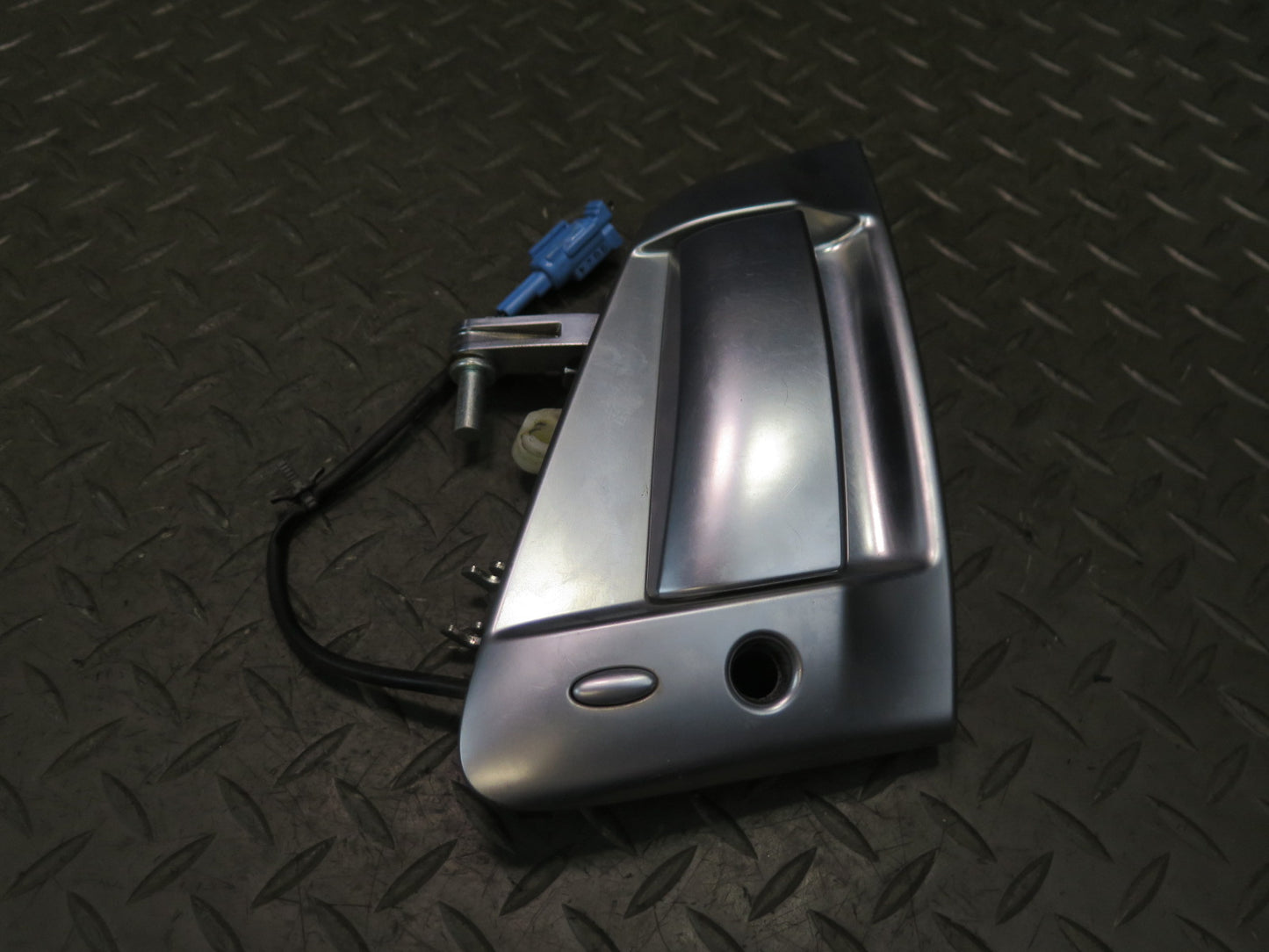 09-17 Nissan 370Z Z34 Front Left Door Exterior Handle Silver OEM