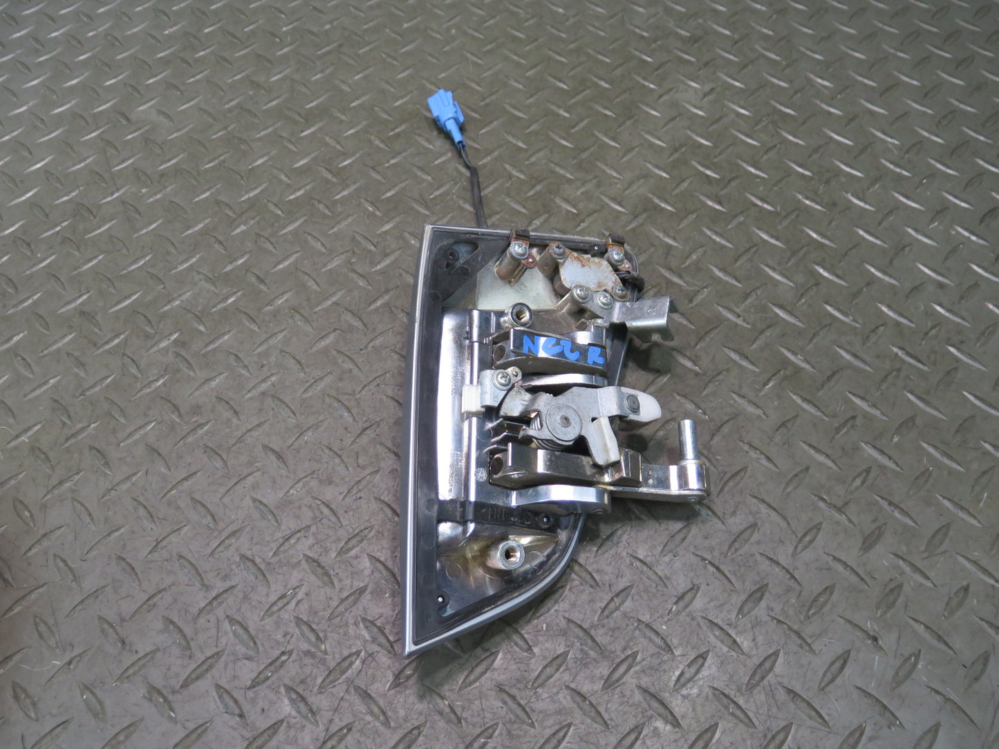 09-17 Nissan 370Z Z34 Front Right Door Exterior Handle Silver OEM