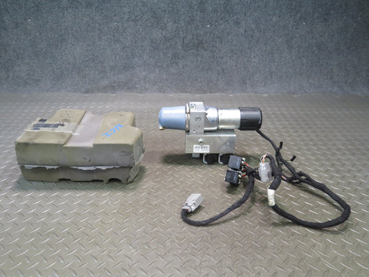 10-19 Nissan 370Z Convertible TOP Roof Hydraulic Pump w Sound Cover OEM