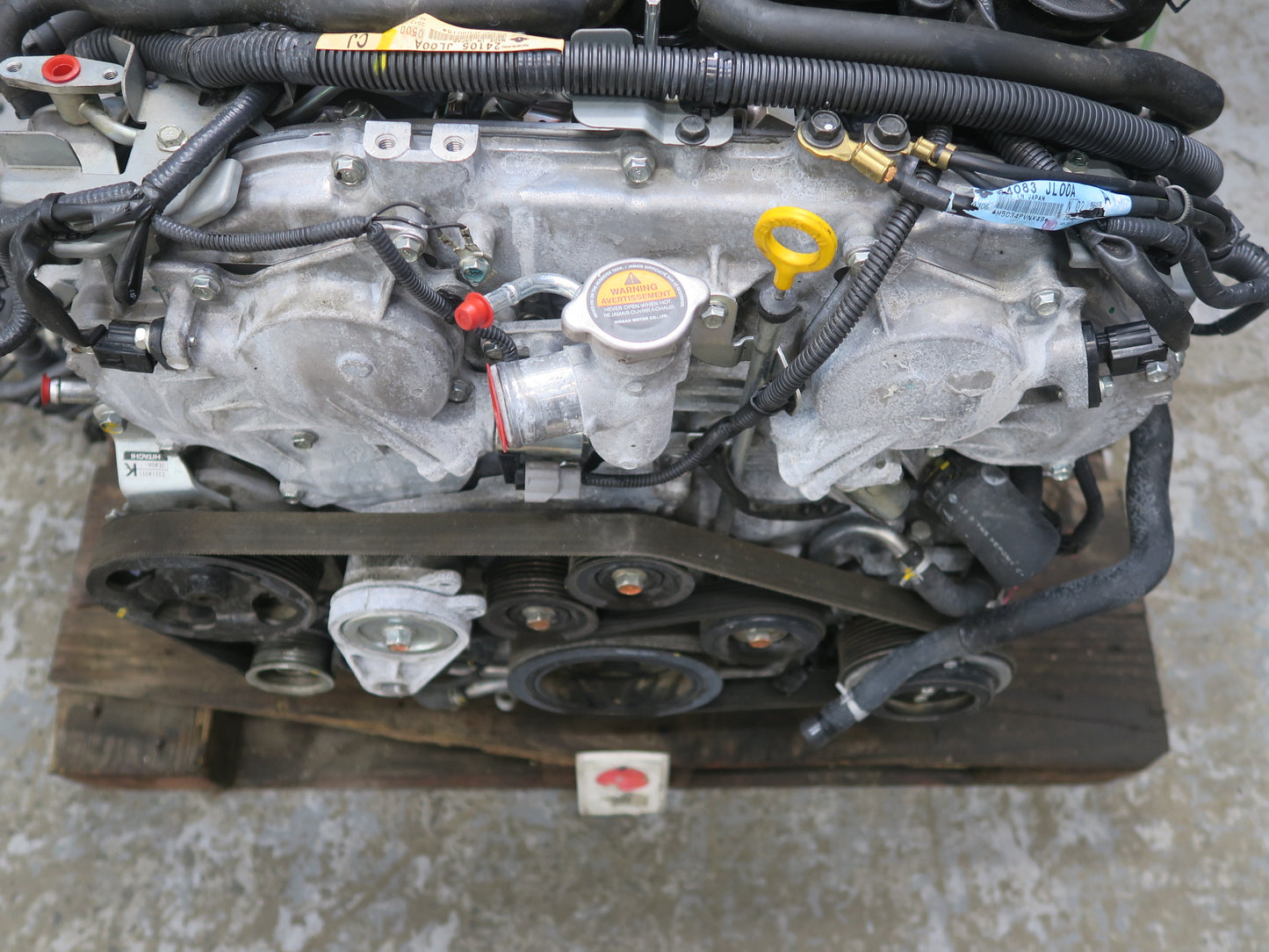 12-20 Nissan Z34 370Z VQ37VHR 3.7L M/T VIN A 4th Digit Engine Motor 31k Miles