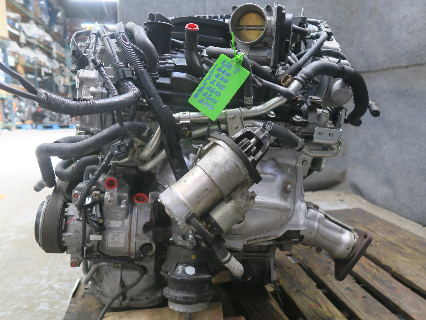 12-20 Nissan Z34 370Z VQ37VHR 3.7L M/T VIN A 4th Digit Engine Motor 31k Miles