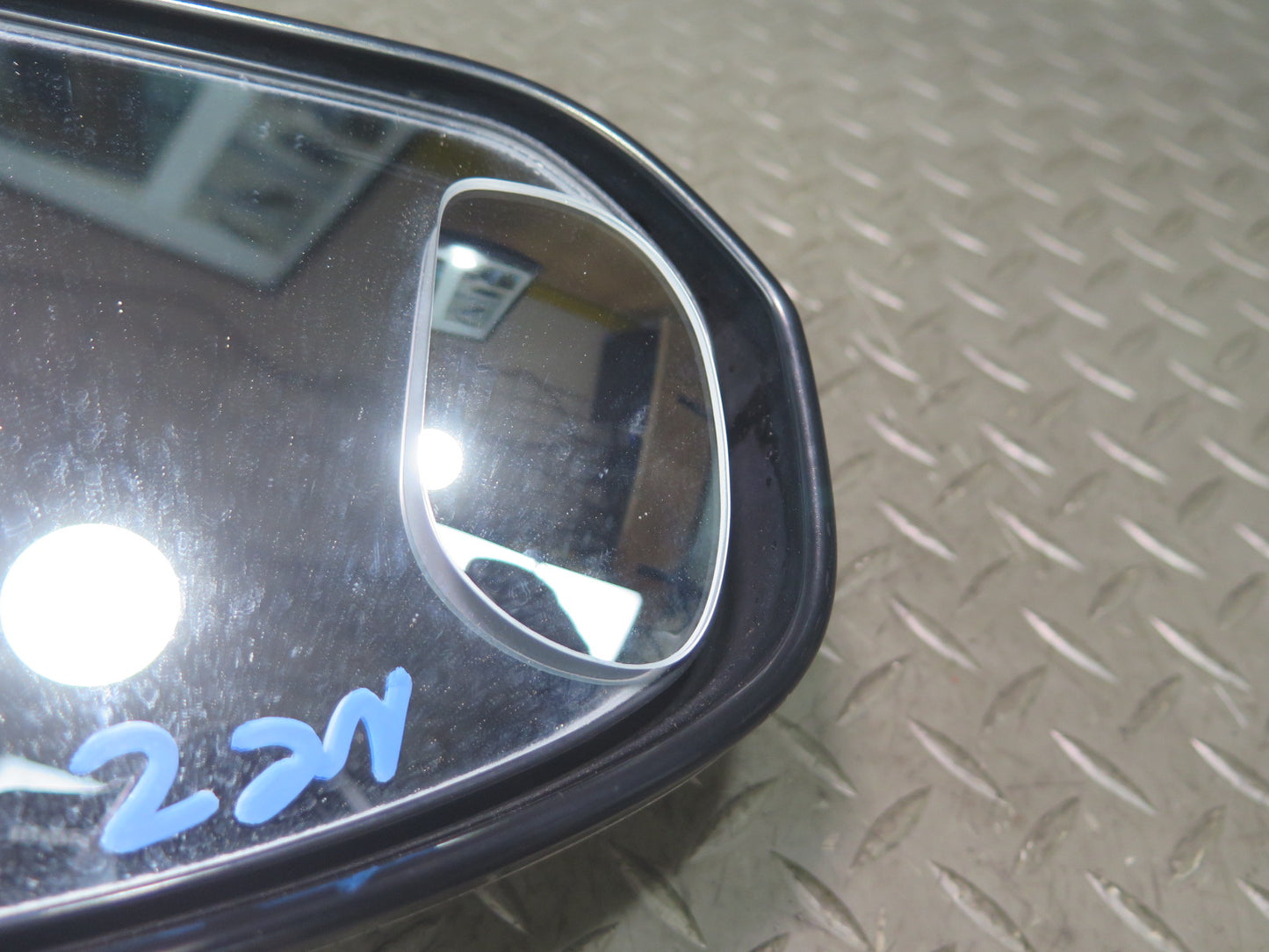 09-20 Nissan 370Z Z34 Left Door Side View Exterior Power Heated Mirror OEM