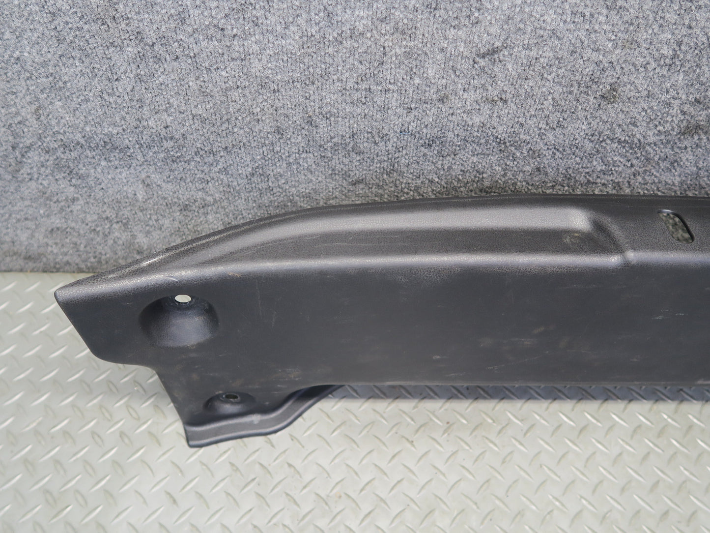 10-19 Nissan Z34 370Z Convertible Rear Trunk Scuff Sill Plate Trim Panel OEM