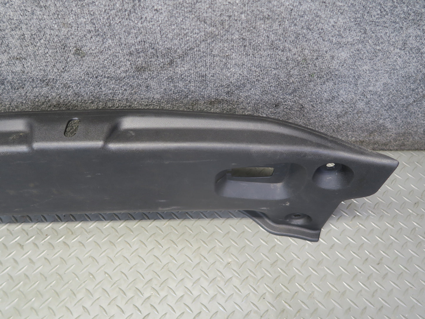 10-19 Nissan Z34 370Z Convertible Rear Trunk Scuff Sill Plate Trim Panel OEM