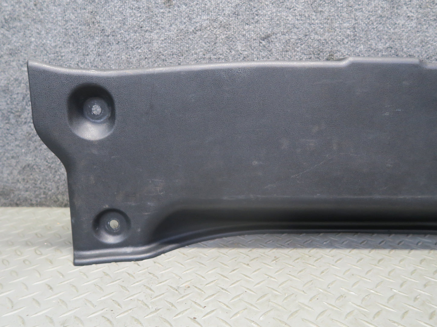 10-19 Nissan Z34 370Z Convertible Rear Trunk Scuff Sill Plate Trim Panel OEM