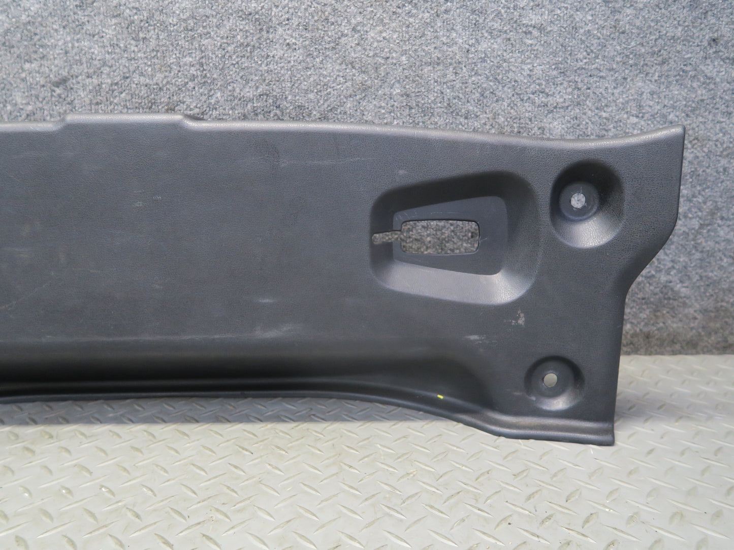 10-19 Nissan Z34 370Z Convertible Rear Trunk Scuff Sill Plate Trim Panel OEM