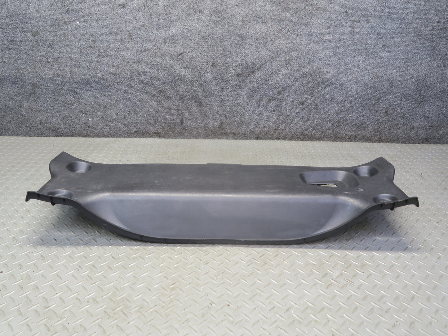 10-19 Nissan Z34 370Z Convertible Rear Trunk Scuff Sill Plate Trim Panel OEM