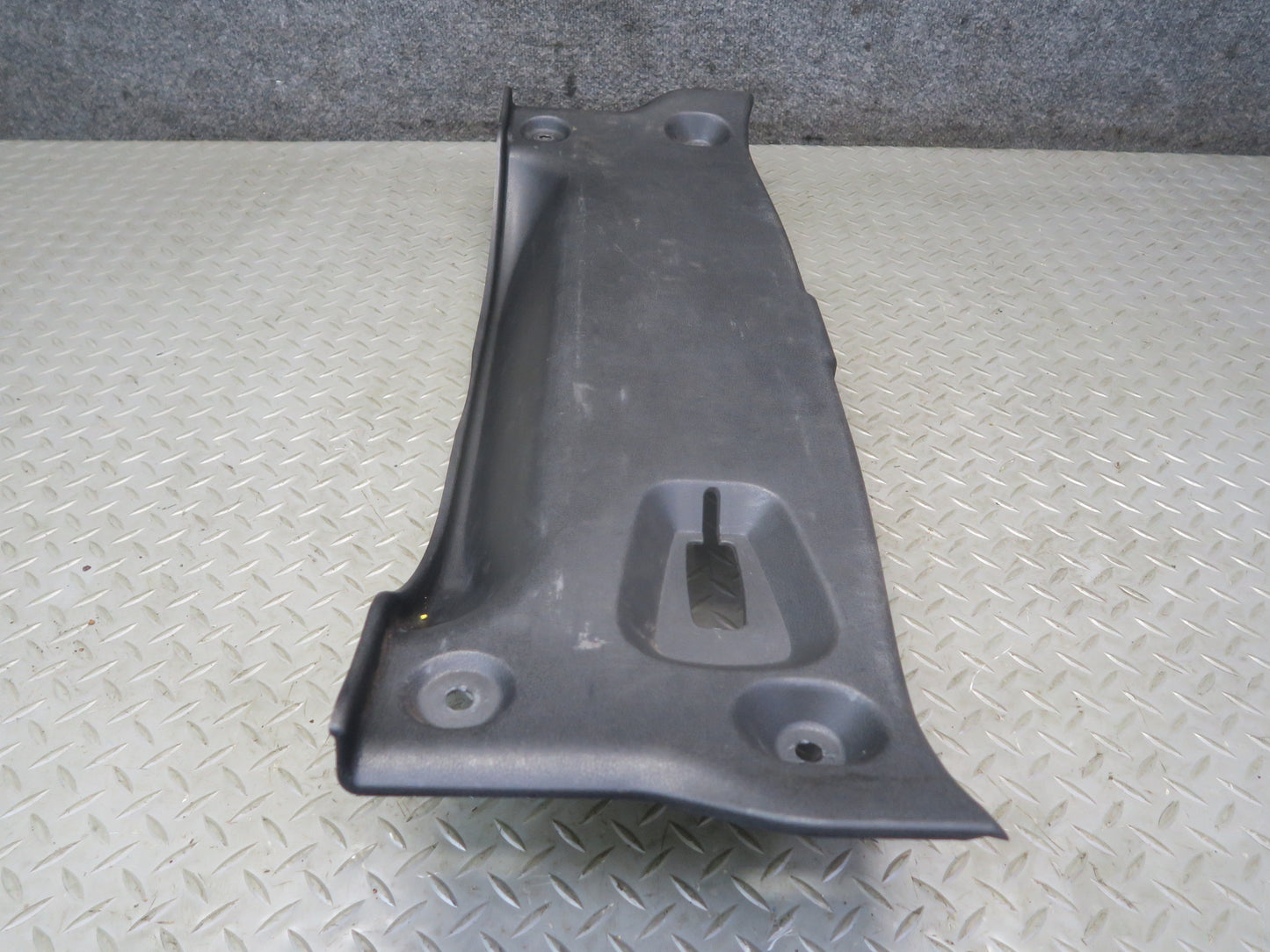 10-19 Nissan Z34 370Z Convertible Rear Trunk Scuff Sill Plate Trim Panel OEM