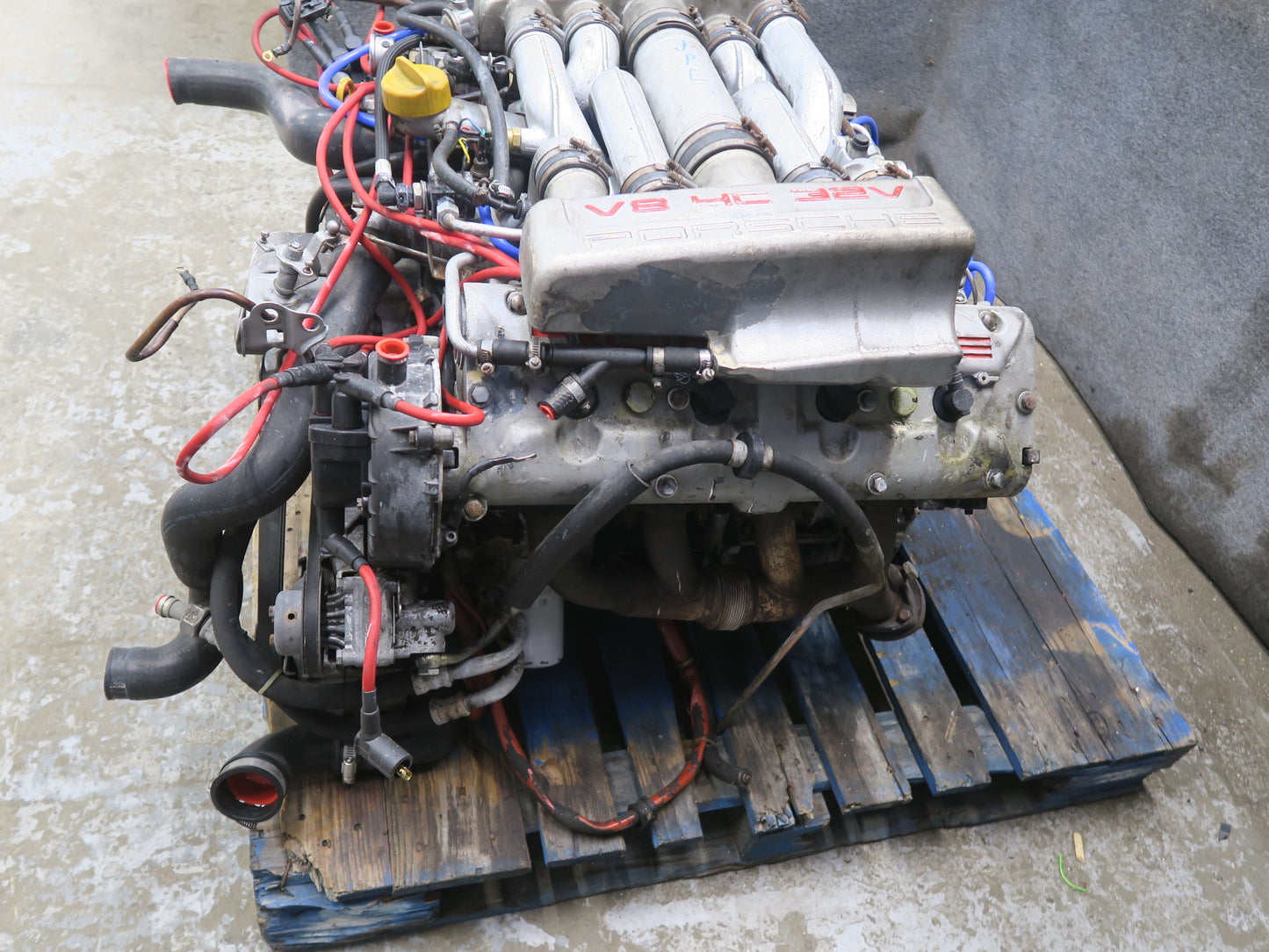 1985-1986 Porsche 928 S 5.0L M28.44 RWD A/T Complete Engine Motor 139K Miles
