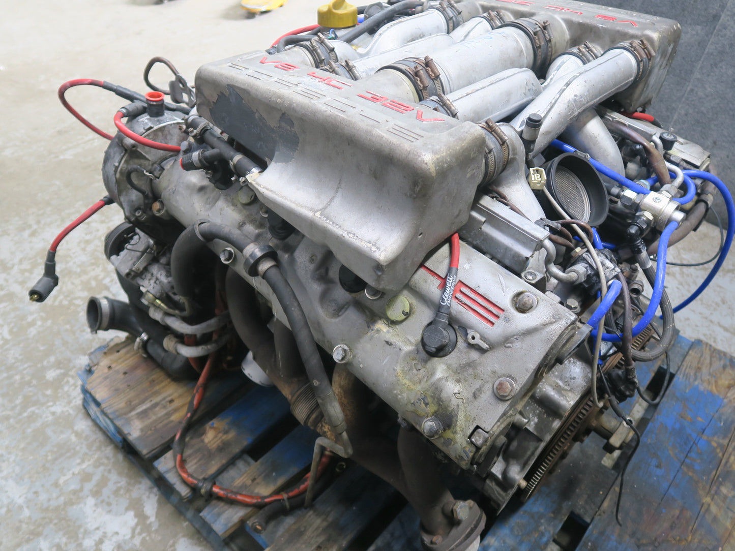 1985-1986 Porsche 928 S 5.0L M28.44 RWD A/T Complete Engine Motor 139K Miles