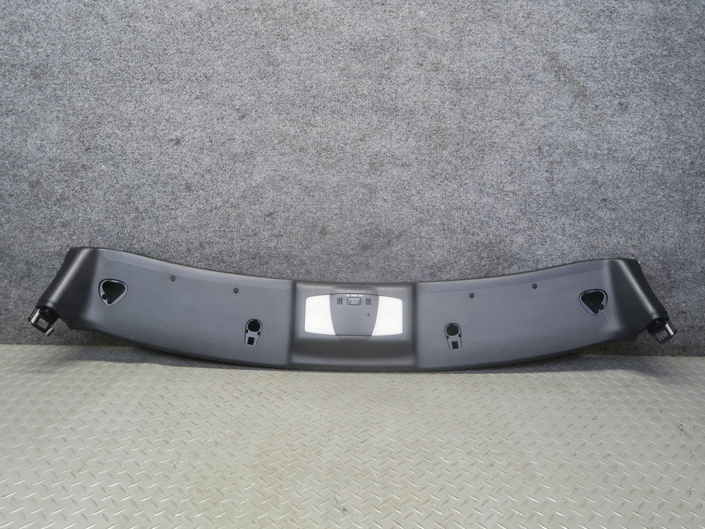 10-19 Nissan 370Z Convert Upper Windshield Headliner Trim Cover w Dome Light OEM