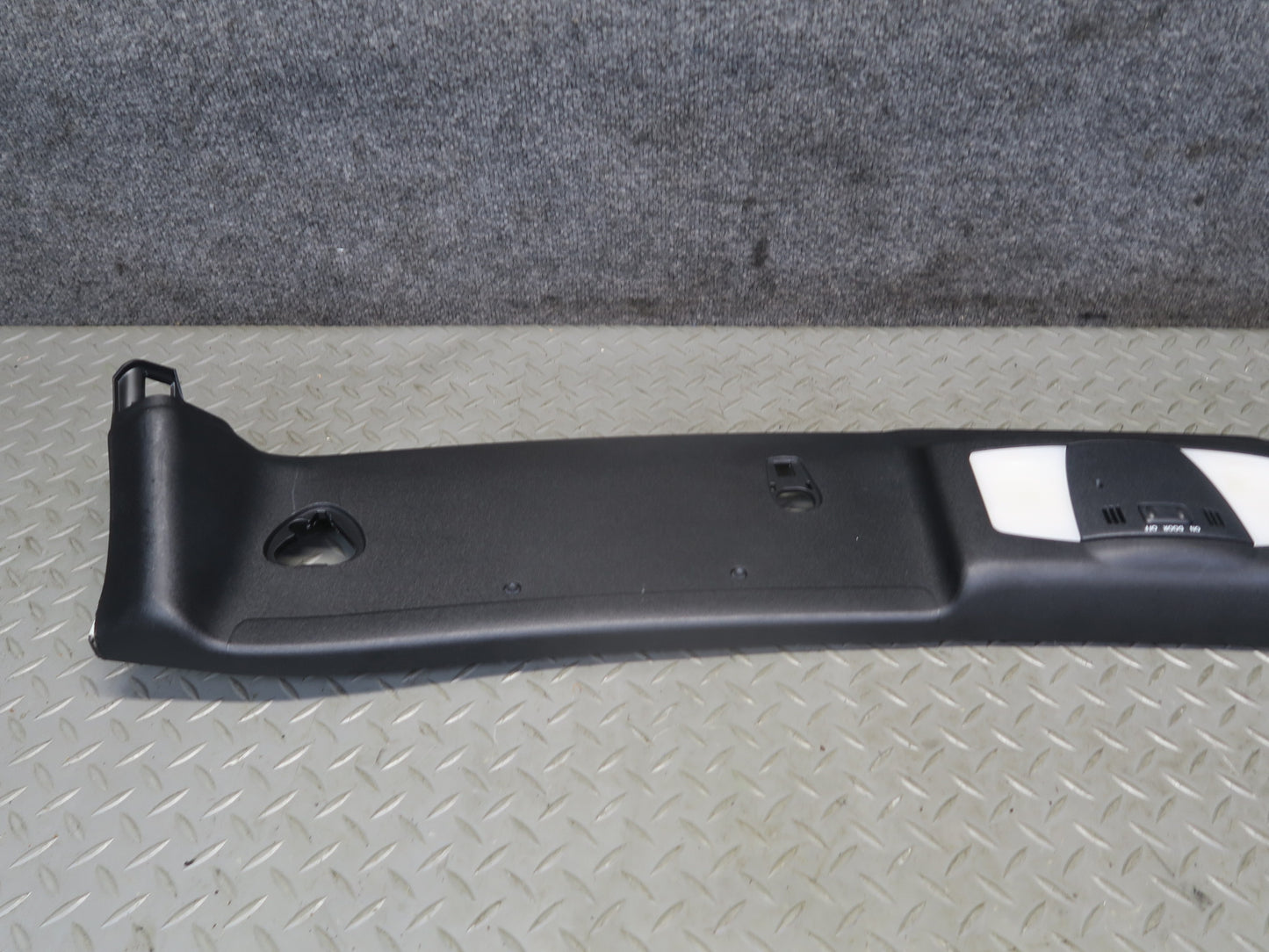 10-19 Nissan 370Z Convert Upper Windshield Headliner Trim Cover w Dome Light OEM