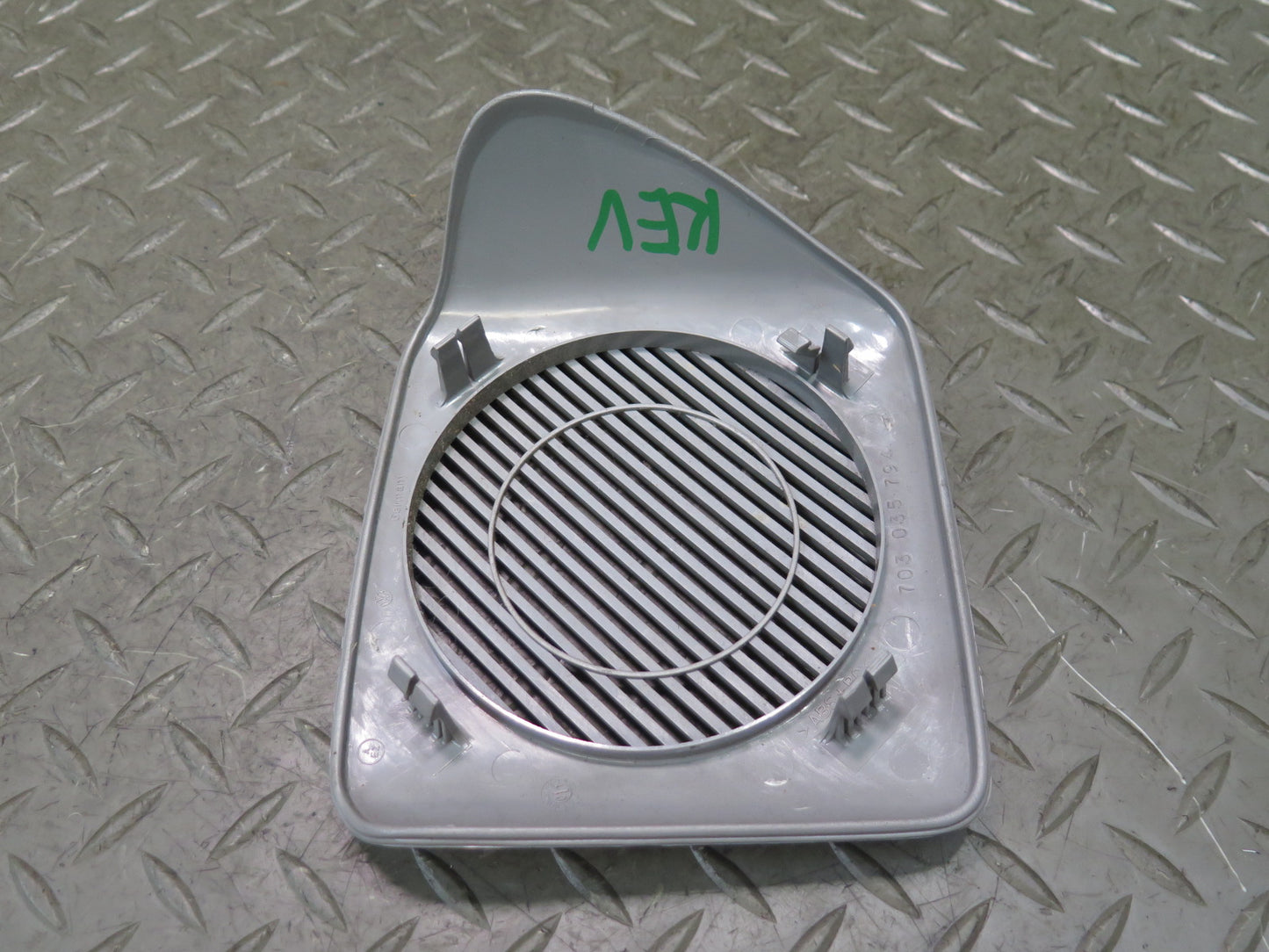 99-03 VW Eurovan T4 Set of 2 Rear Left & Right Speaker Grille Cover Gray OEM