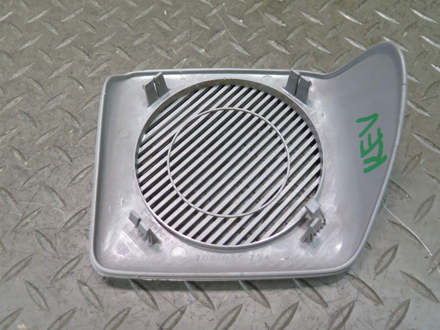99-03 VW Eurovan T4 Set of 2 Rear Left & Right Speaker Grille Cover Gray OEM