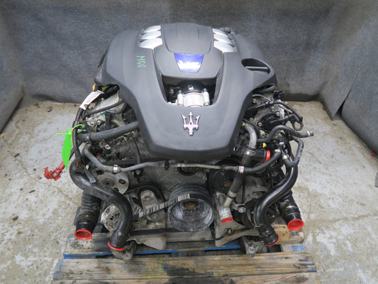2014-2017 Maserati Ghibli M157 SQ4 3.0L F160 AWD A/T Twin Turbo Engine 84K Miles