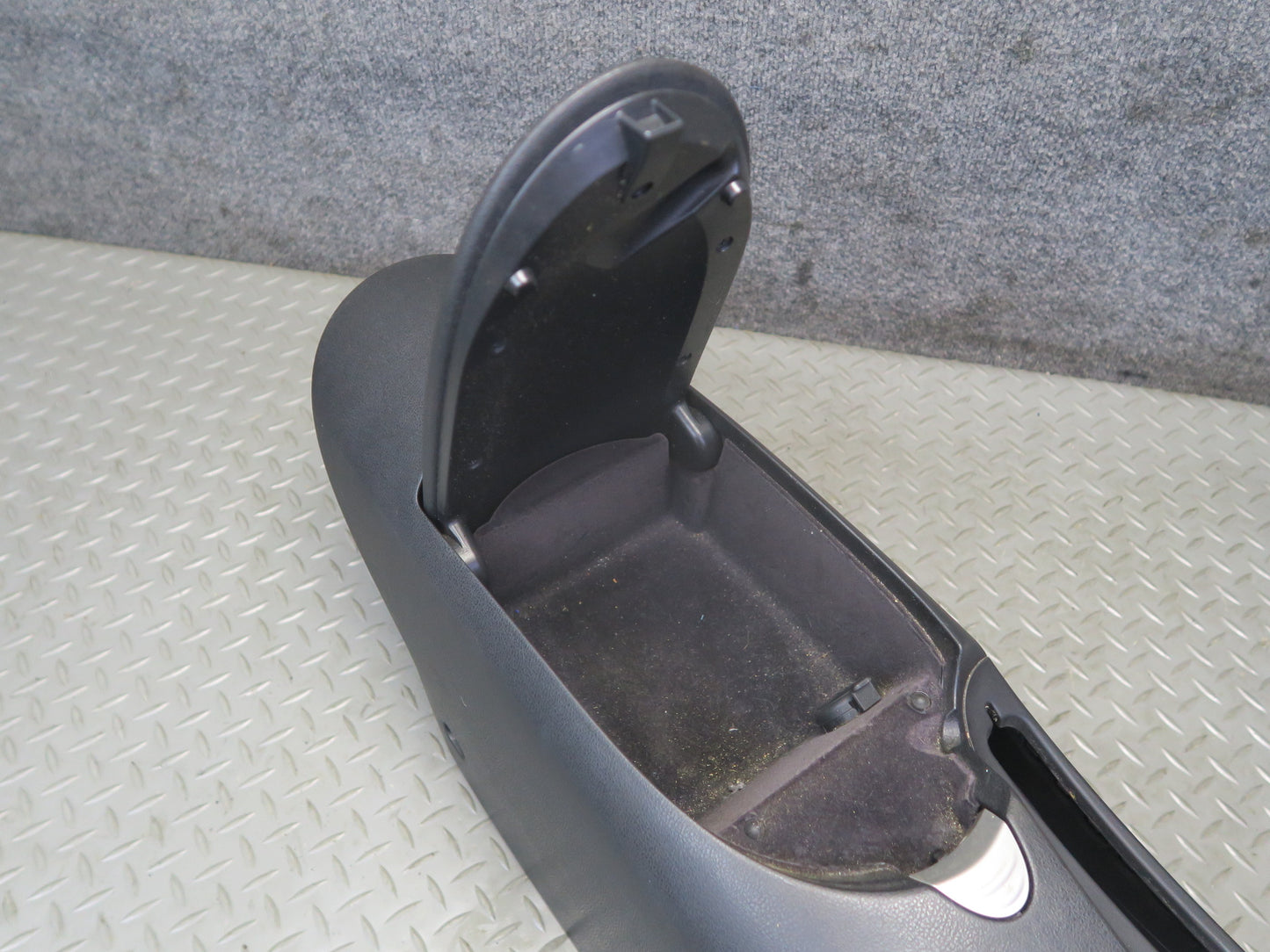 10-14 Nissan 370Z Z34 Center Console Storage Trim Cover Panel Black OEM