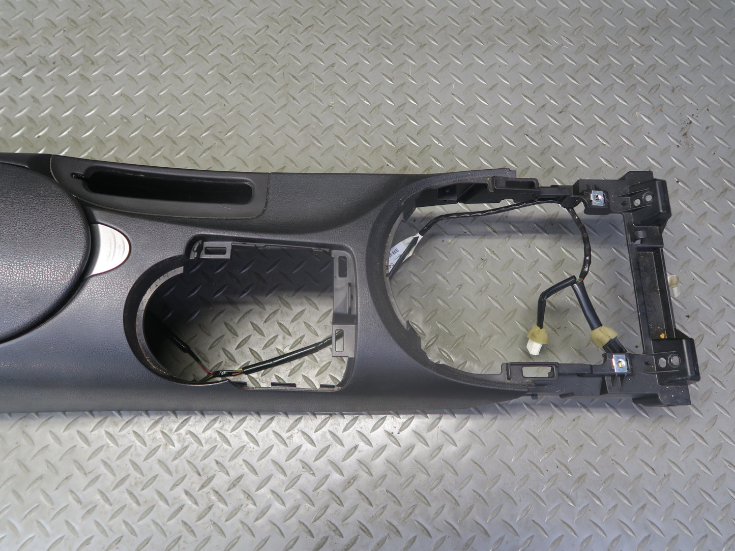 10-14 Nissan 370Z Z34 Center Console Storage Trim Cover Panel Black OEM