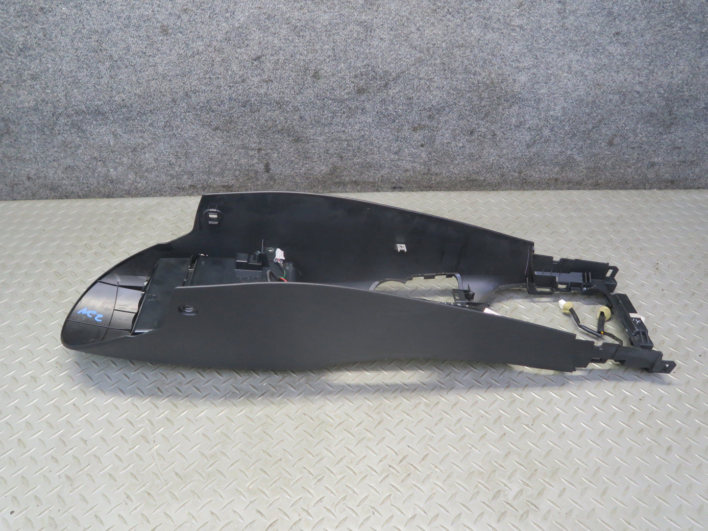10-14 Nissan 370Z Z34 Center Console Storage Trim Cover Panel Black OEM