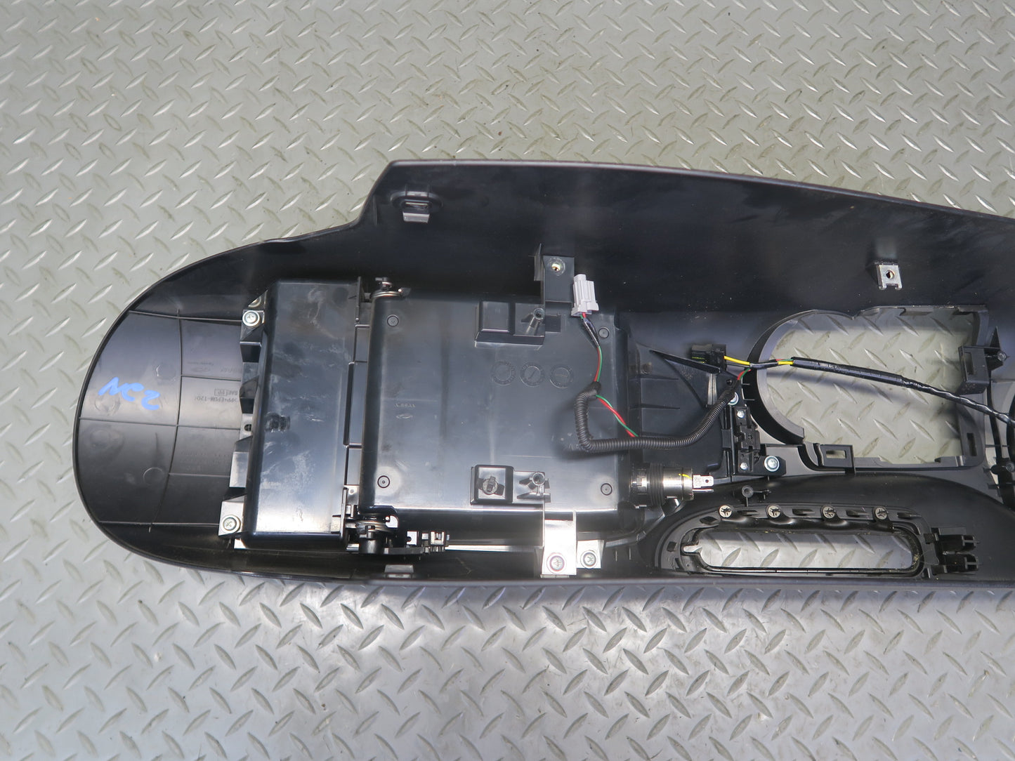 10-14 Nissan 370Z Z34 Center Console Storage Trim Cover Panel Black OEM