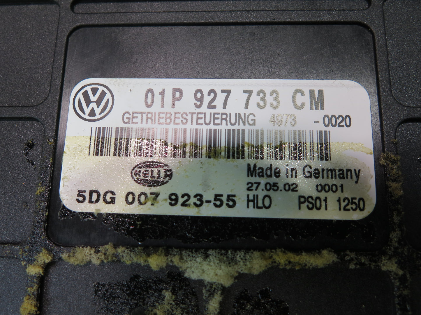 02-03 VW Eurovan T4 2.8L EQJ Transmission Control Module TCM TCU 01P927733CM OEM
