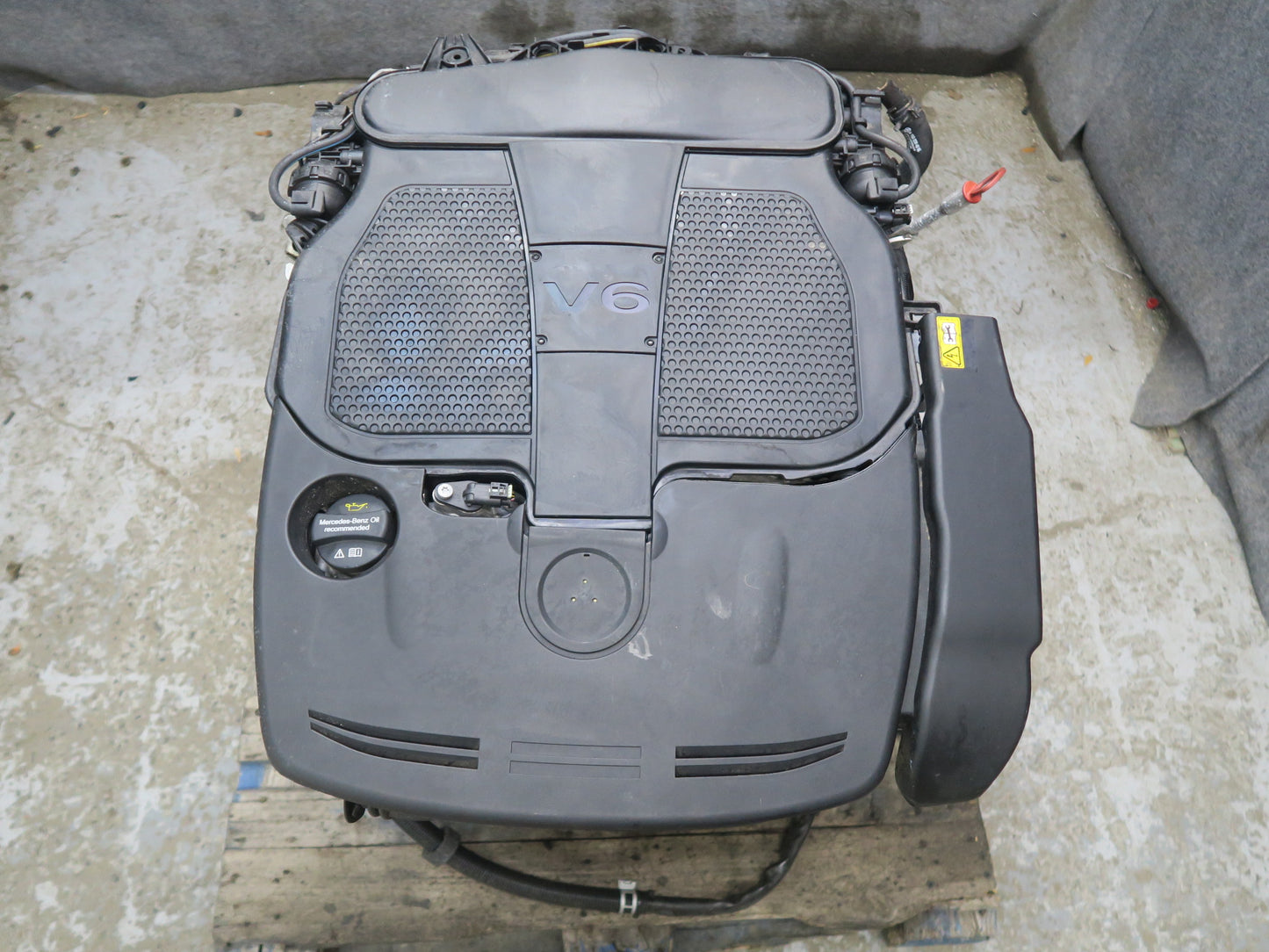 13-15 Mercedes W166 ML350 3.5L M276 276.955 RWD Engine Motor Complete 171K OEM