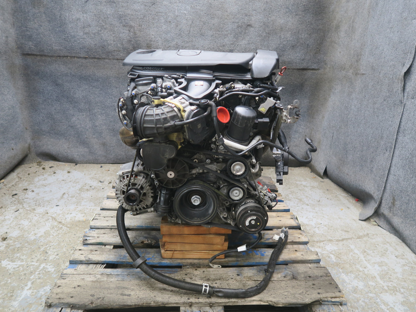 13-15 Mercedes W166 ML350 3.5L M276 276.955 RWD Engine Motor Complete 171K OEM